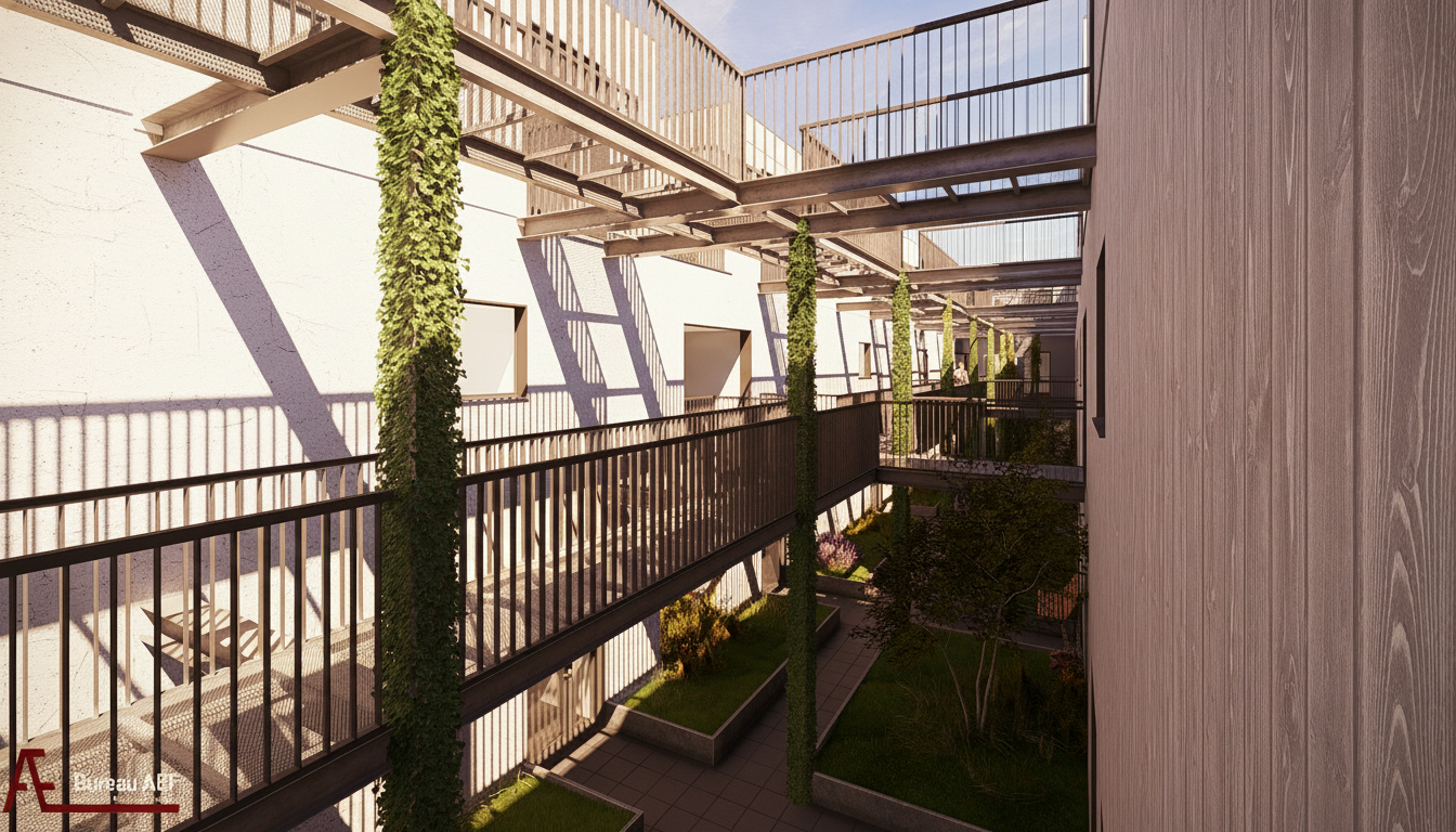 Perspective depuis la faille