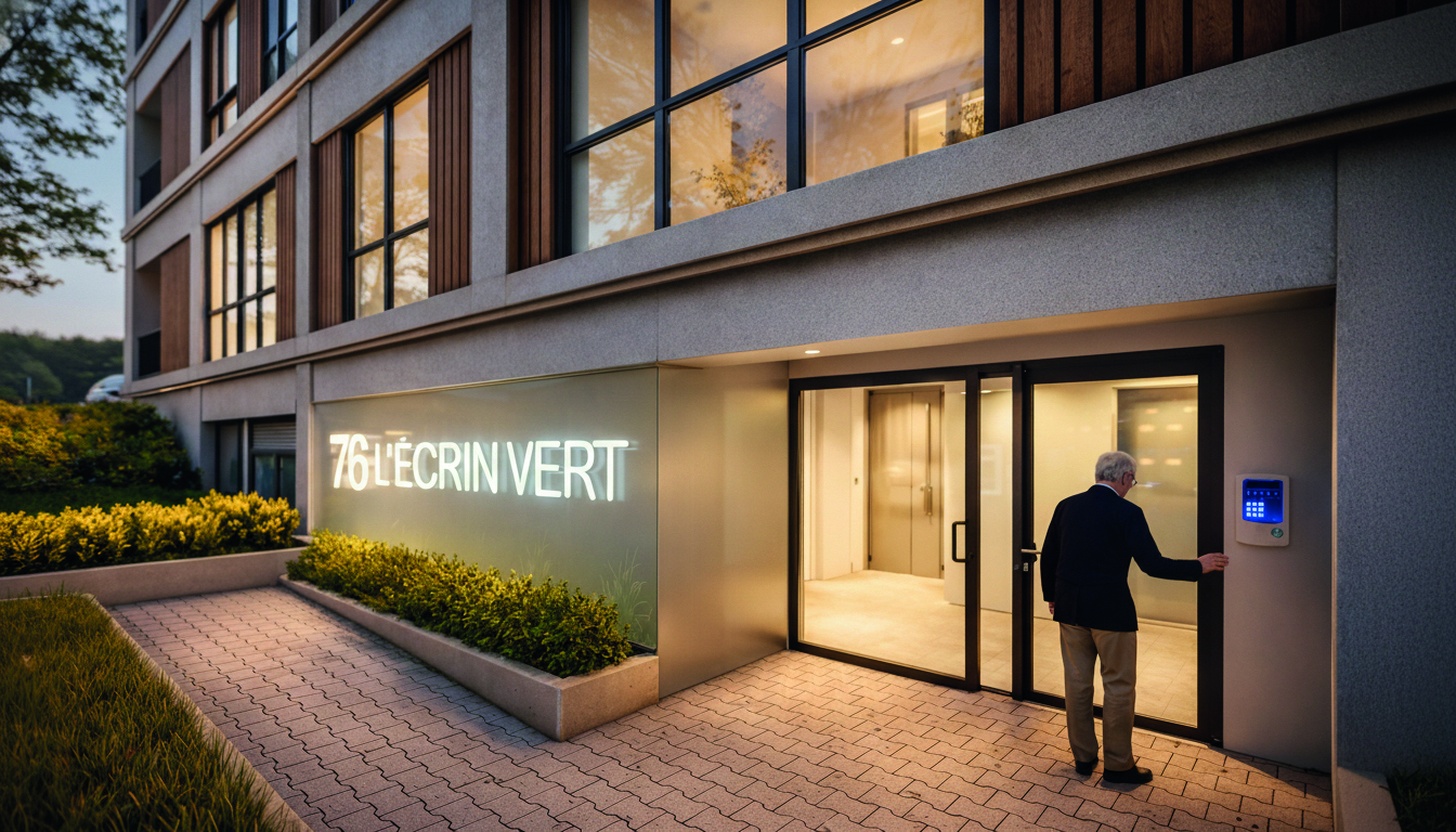 Résident senior chez lui, synergie avec L'Arbre de Vie