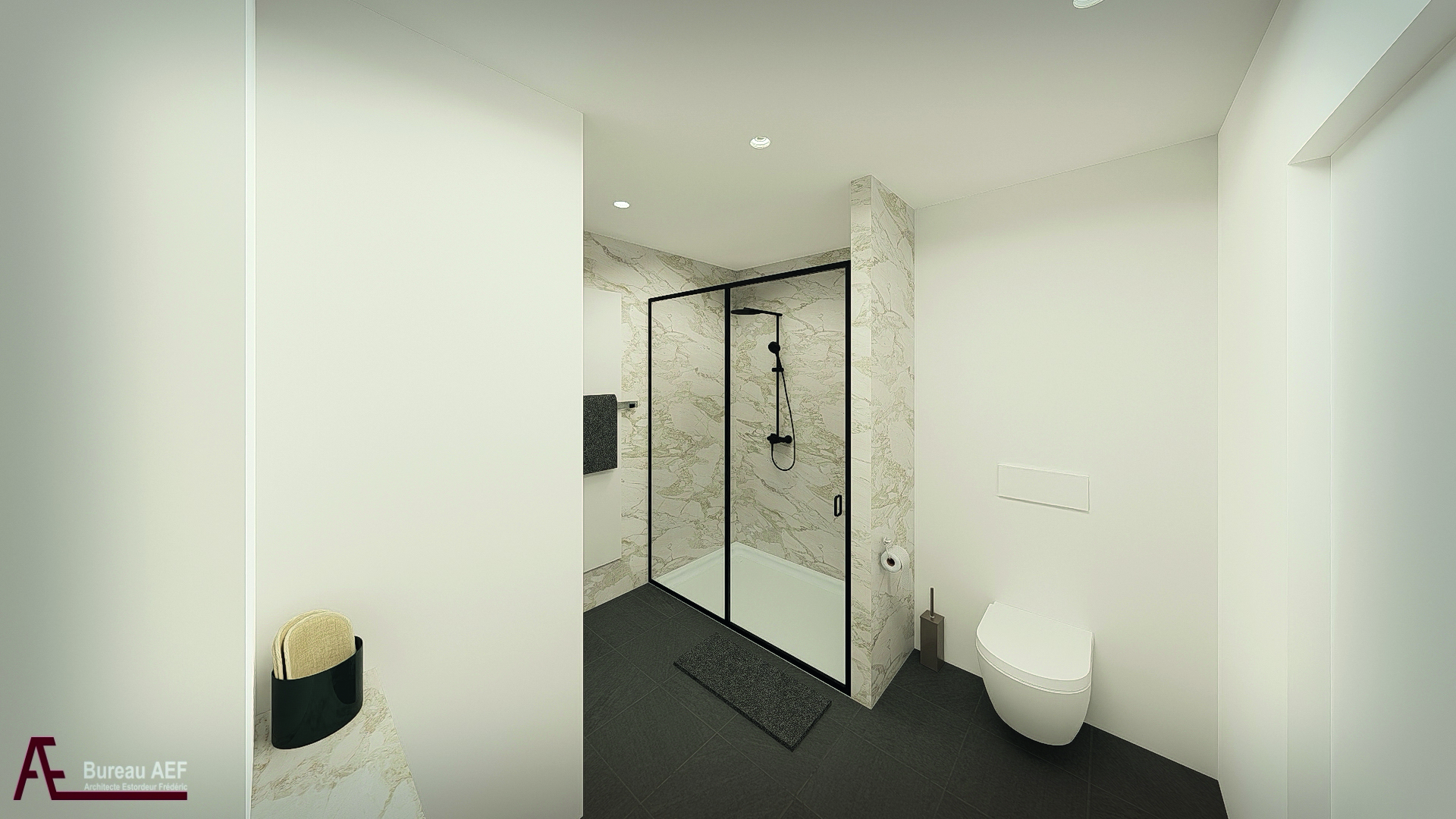 Salle de bains, seconde composition